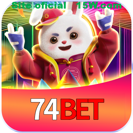 Imagem promocional da 74bet mostrando a plataforma e suas vantagens